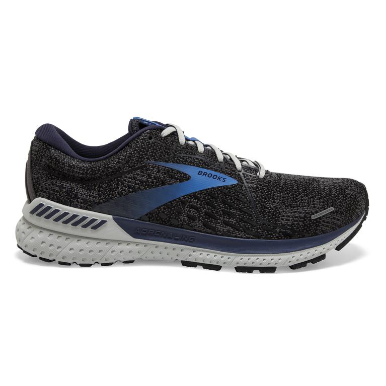 Brooks Men's Adrenaline GTS 21 Road Running Shoes - Peacoat/Black/Blue (FWPV59463)